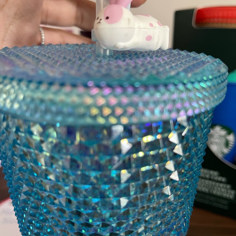 Starbucks blue studded - Picture 3 of 3